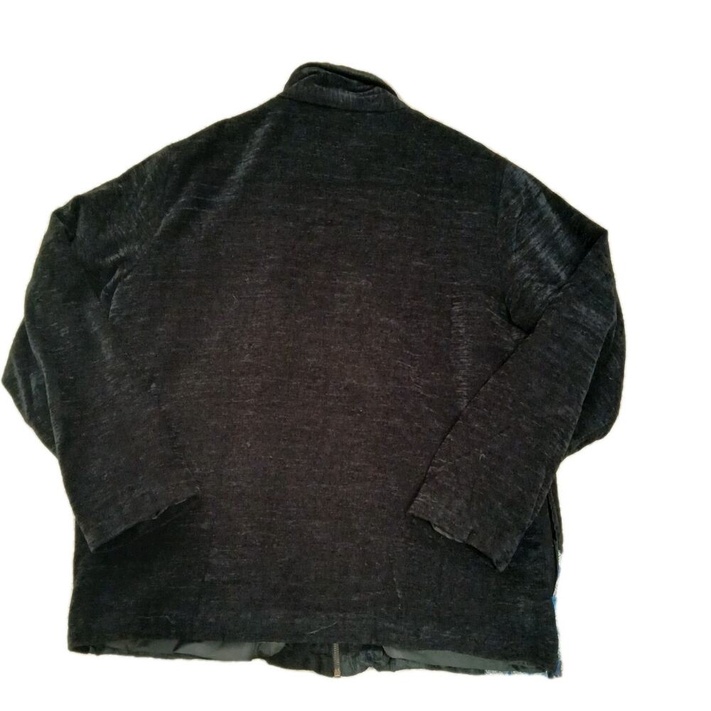 White Stag Patchwork Zip Jacket Large L Chenille … - image 7